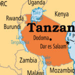 Tanzania map