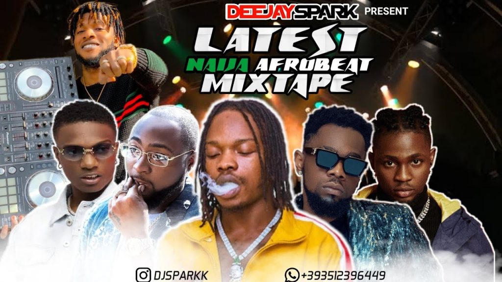 DJ Spark - Nonstop Kilometre Afro Mix(Top Naija Marlians Hits Mixtape)