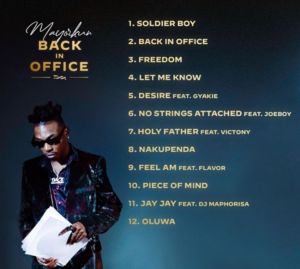 Mayorkun Back In Office Album Mp3 Download