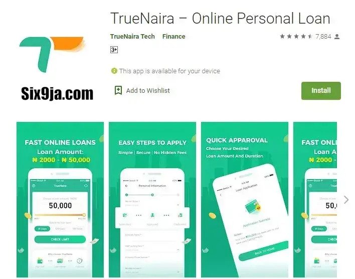 True Naira Loan App