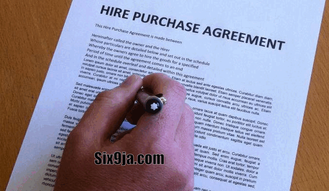 Hire Purchase Agreement explained