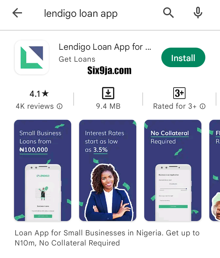 Lendigo Loan App