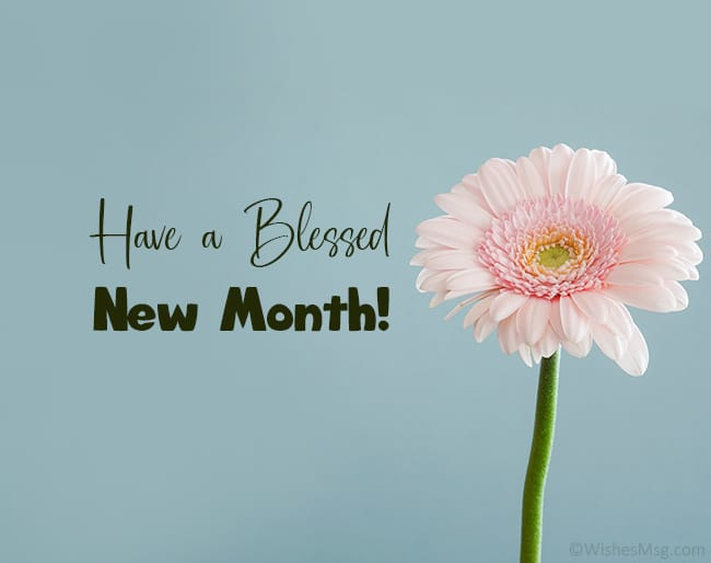 Happy New Month wishes