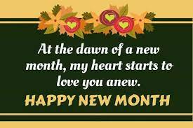 New Ember Month Wishes and Happy New Month Prayers