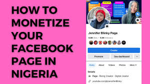 Steps on how to monetize Your Nigerian Facebook Account